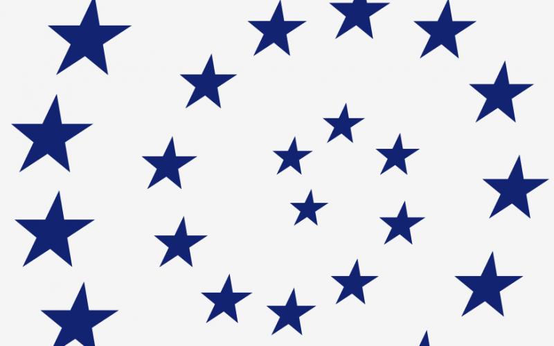 EU-Logo – 50 Jähriges Jubiläum